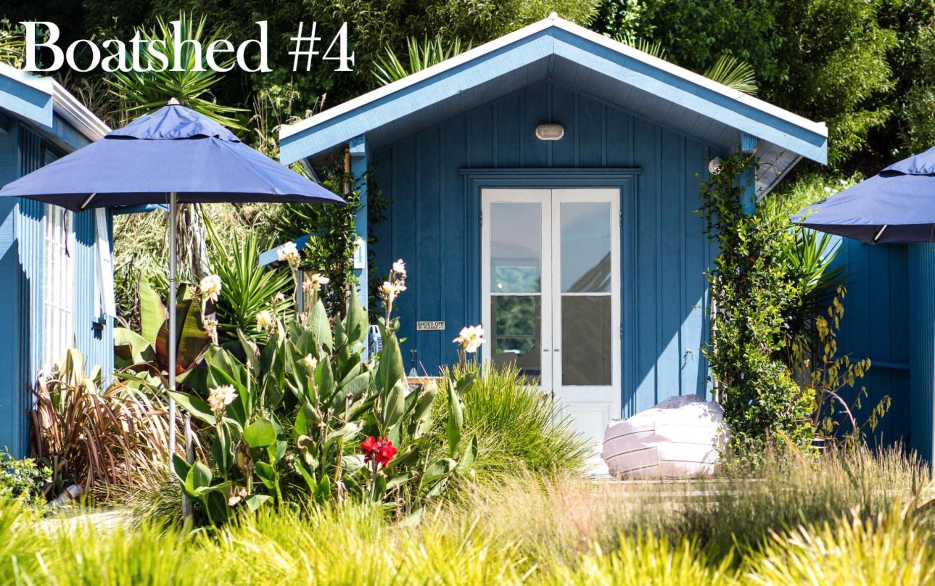 Apartamento Boatsheds On The Bay, Waiheke Island Ostend Habitación foto