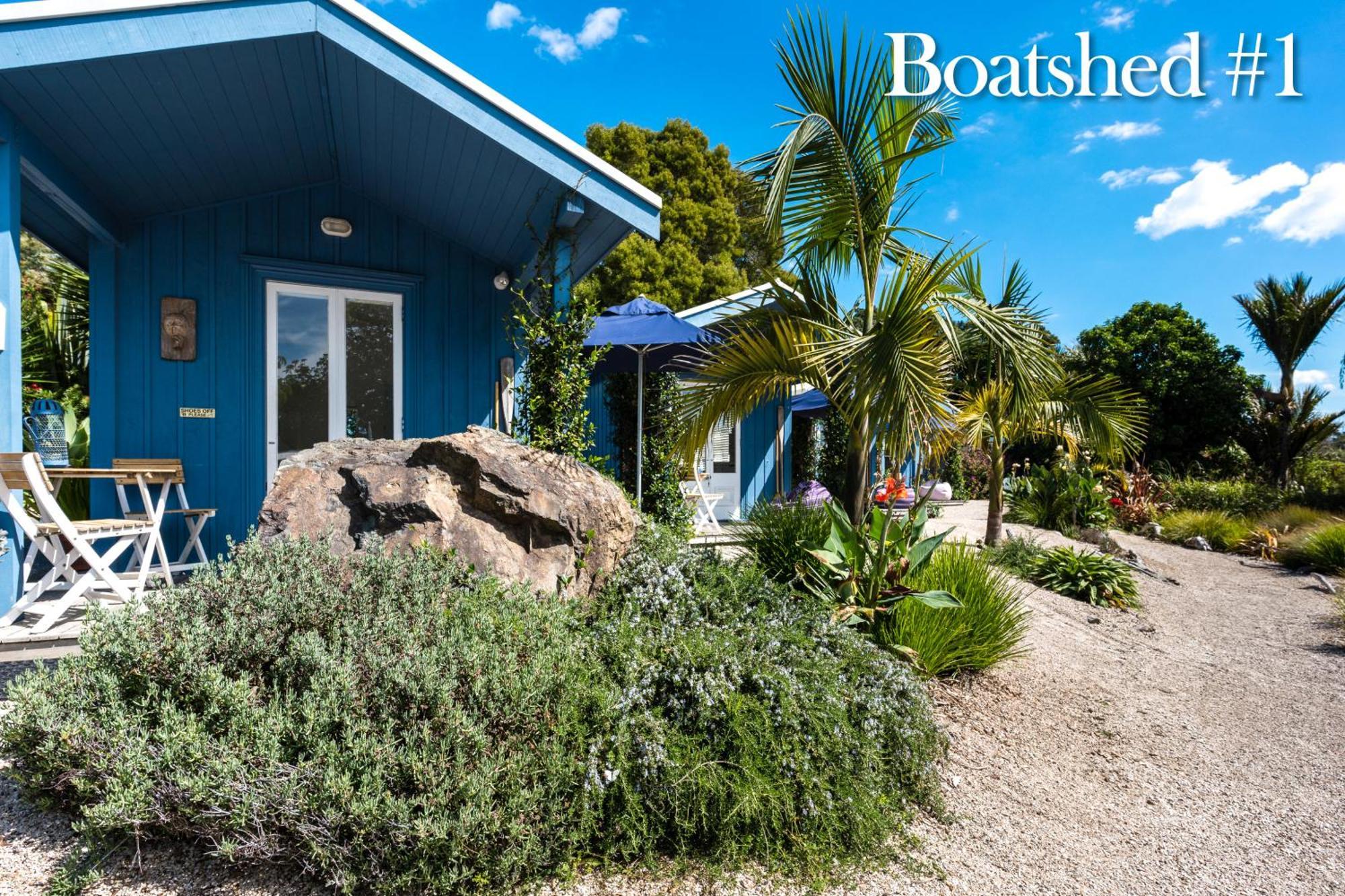 Apartamento Boatsheds On The Bay, Waiheke Island Ostend Habitación foto
